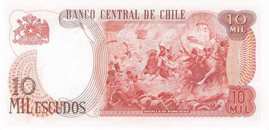 10000 Escudos Chile p148-1